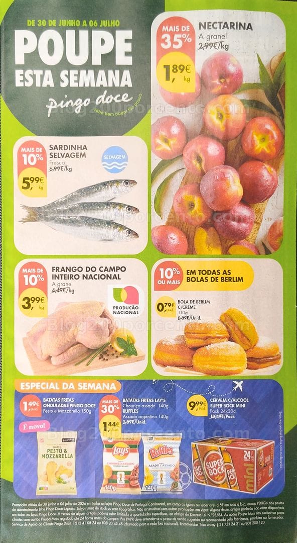 Antevisão Folheto PINGO DOCE Promoções de 30 junho a 6 julho
